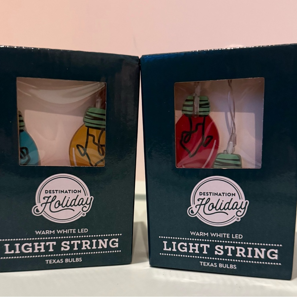 HEB Texas Light String- Set of 2 Boxes- NIB